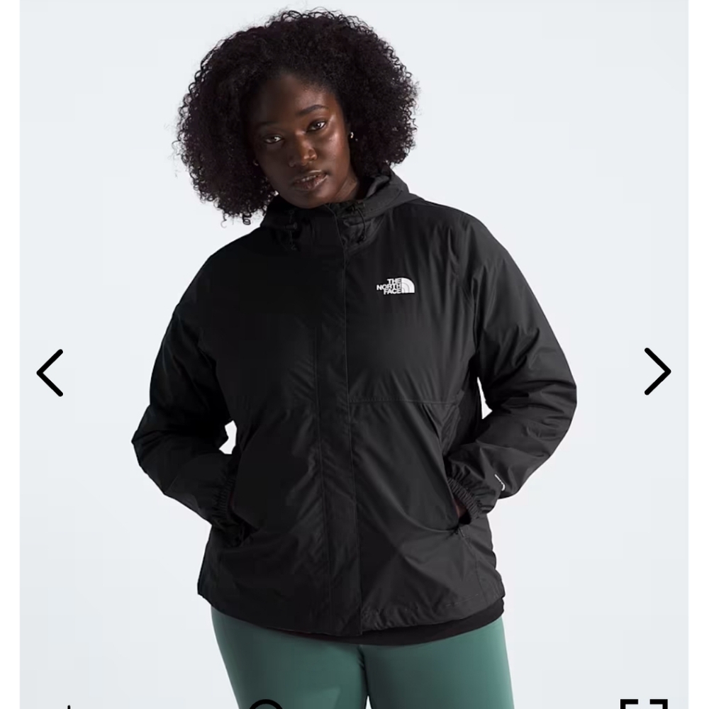North Face Women’s Plus Antora Jacket 2X